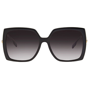 Grey Gradient Oversized Sunglasses BE4332 30018G