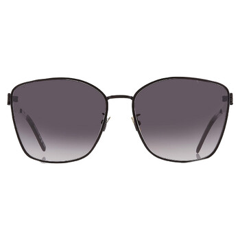Grey Gradient Oversized Sunglasses SL M98 002