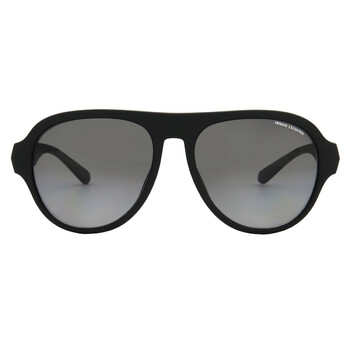 Grey Gradient Pilot Sunglasses AX4126SU 8078T3