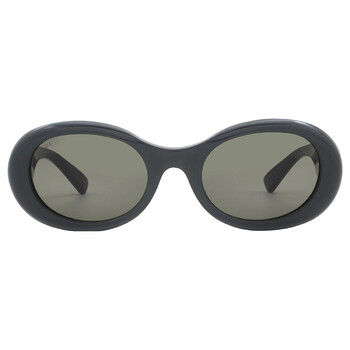 Grey Oval Sunglasses GG1587S 001