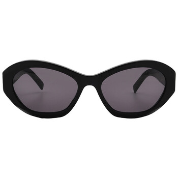 Grey Oval Sunglasses GV40001U 01A