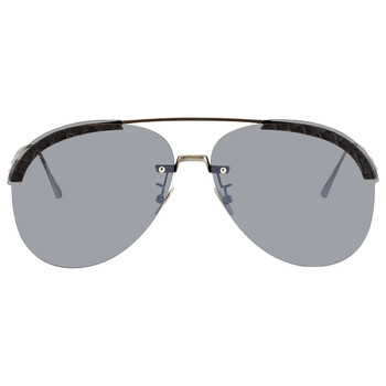Grey Pilot Sunglasses BV0242S 001