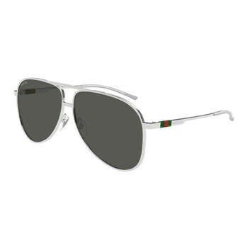 Grey Pilot Sunglasses GG1677S 001