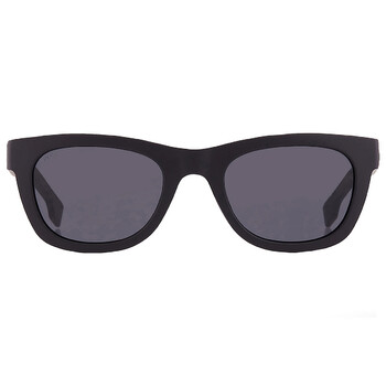 Grey Rectangular Sunglasses BOSS 1649S 080SIR