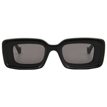 Grey Rectangular Sunglasses LW40101I 01A