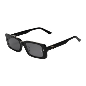 Grey Rectangular Sunglasses VRCA01 BLK