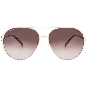 Grey Round Sunglasses SF282SA 770