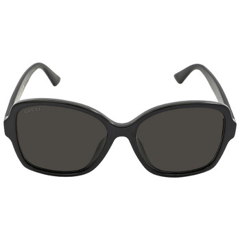 Grey Square Sunglasses GG0765SA 002