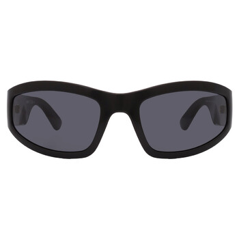 Grey Wrap Sunglasses MOS164S 0807IR