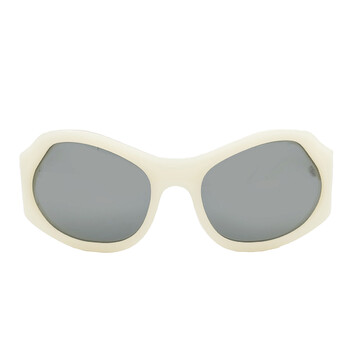 Grey Wrap Sunglasses SF1078S 102