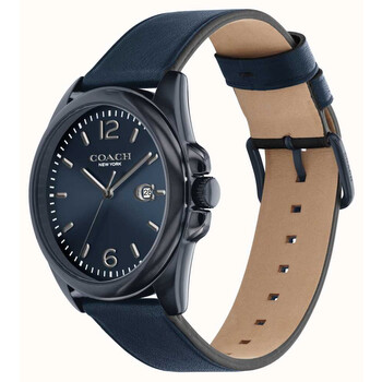 Greyson Quartz Digital Blue Dial Watch