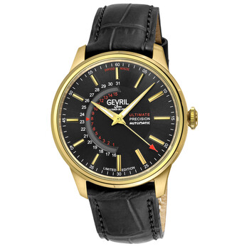 Guggenheim Automatic Black Dial Watch