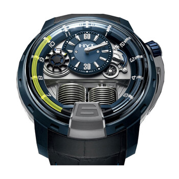 H1 Alumen Blue Black Rubber Watch 148AB31GFRU