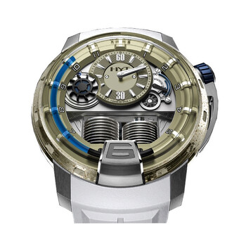 H1 Sand Barth White Rubber Watch 148NS11BFRB