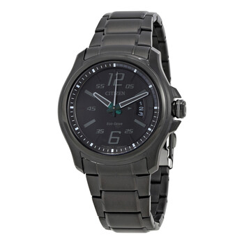 HTM EcoDrive Black Dial Watch AW135482E