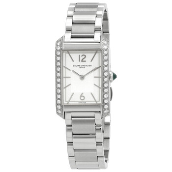 Hampton Quartz Diamond Silver Dial Watch