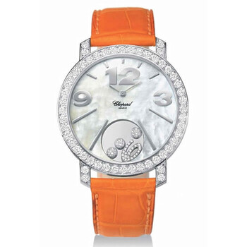 Happy Diamonds Mother of Pearl Diamond Dial Watch