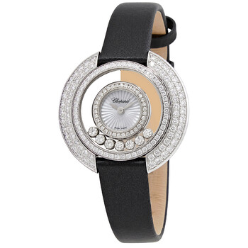 Happy Diamonds Quartz White Dial Watch
