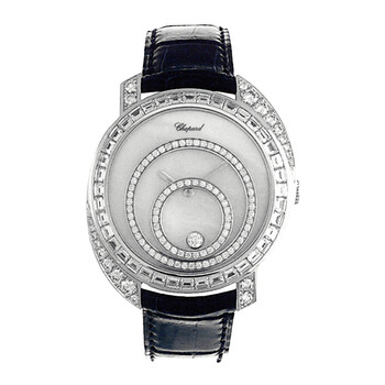 Happy Spirit Diamond Mother of Pearl Dial 18k White Gold Watch