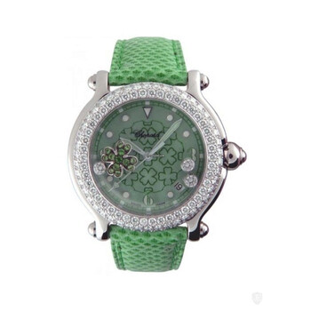 Happy Sport Good Luck Clover Green Dial Quartz Watch