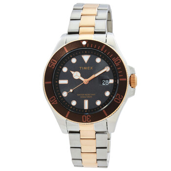 Harborside Coast Quartz Black Dial Watch TW2V42100VQ