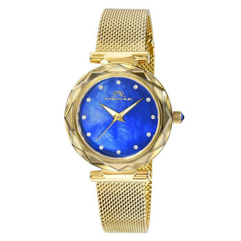 Hazel Quartz Blue Dial Watch 1272BHAS