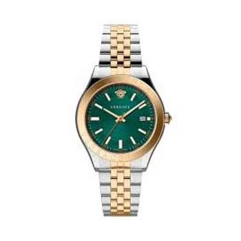 Hellenium Quartz Green Dial Watch VEVK01324