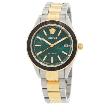 Hellenyium Automatic Green Dial Watch VEQCA0524