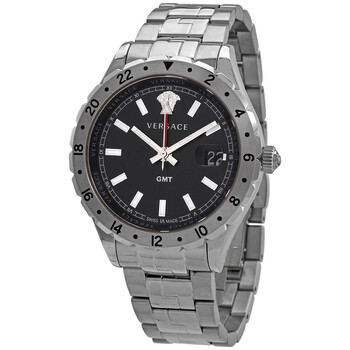 Hellenyium GMT Black Dial Watch V1102