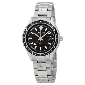 Hellenyium GMT Black Dial Watch V11100017