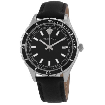 Hellenyium Quartz Black Dial Watch VE3A00120