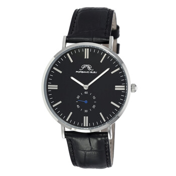 Henry Quartz Black Dial Watch 842CHEL