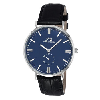 Henry Quartz Blue Dial Watch 842AHEL