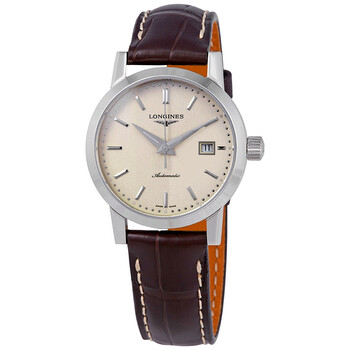 Heritage Automatic Beige Dial Watch L4.325.4.92.2