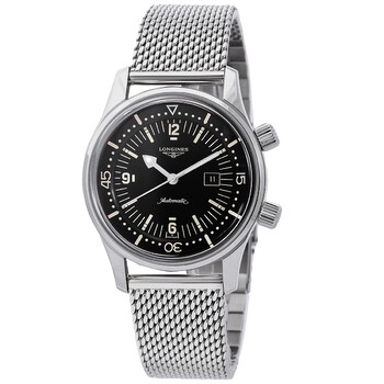 Heritage Automatic Black Dial Watch L3.374.4.50.6