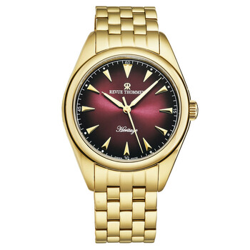 Heritage Automatic Red Dial Watch