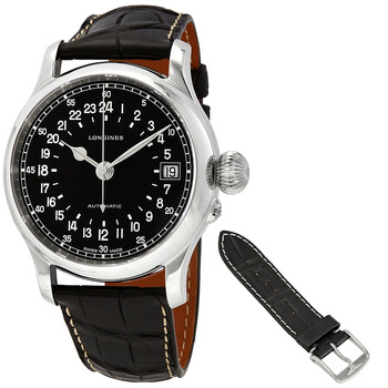 Heritage Avigation Automatic Black Dial Watch L2.751.4.53.4