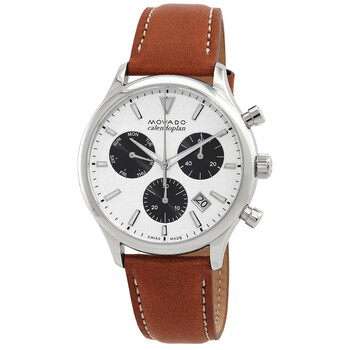 Heritage Chronograph Quartz White Dial Watch