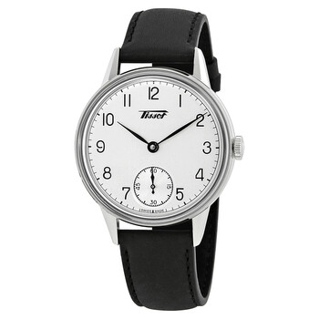 Heritage Hand Wind Silver Dial Watch T119.405.16.037.00