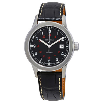 Heritage Military Automatic Black Dial Watch L28324533