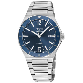High Line Automatic Blue Dial Watch 48401B