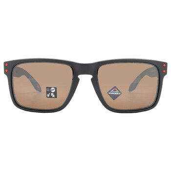 Holbrook Cleveland Browns Prizm Tungsten Square Sunglasses OO9102 9102Q9