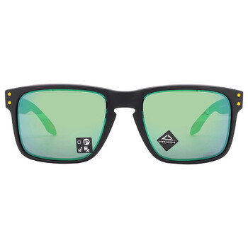 Holbrook Green Bay Packers Prizm Jade Square Sunglasses OO9102 9102R3