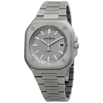 Horolum Matte Grey Dial Automatic Limited Edition Watch BR05AGMSTSST