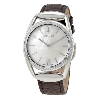 Horsebit Mother of Pearl Dial Quartz Watch YA140406