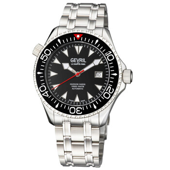 Hudson Yards Automatic Black Dial Watch