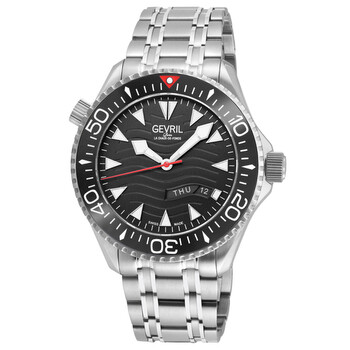 Hudson Yards Automatic Black Dial Watch 48830B