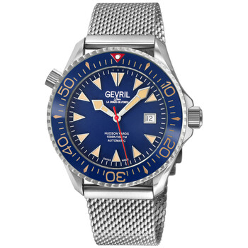 Hudson Yards Automatic Blue Dial Watch 48841B