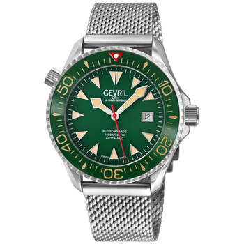Hudson Yards Automatic Green Dial Watch 48846B