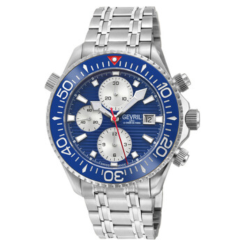 Hudson Yards Chronograph Automatic Blue Dial Watch 48815B